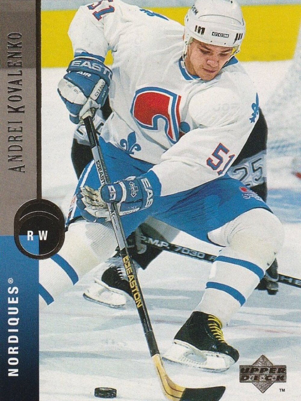 Andrei Kovalenko - 1995 Upper Deck Hockey Card